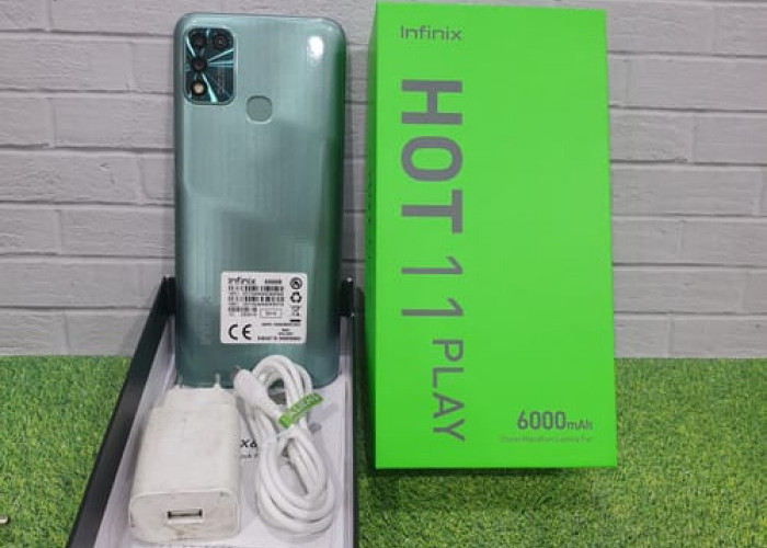 Harga Terbaru Infinix Hot 11 Play, Hp Entry Level yang Dibekali Kapasitas Baterai 6.000 mAh