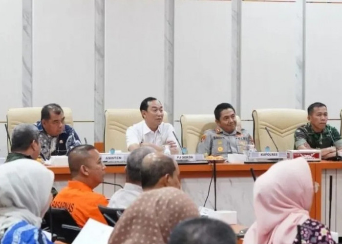 Pemkab Ogan Ilir Bahas Penanggulangan Bencana Banjir, Tanah Longsor, dan Angin Kencang