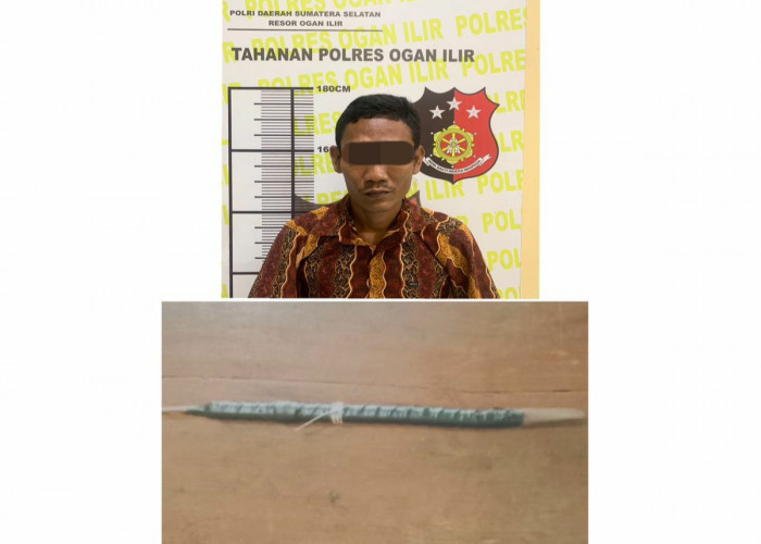 Buron 4 Tahun, Warga Gelumbang Maling Motor  di Indralaya,  Polres Ogan Ilir Tangkap Pelakunya