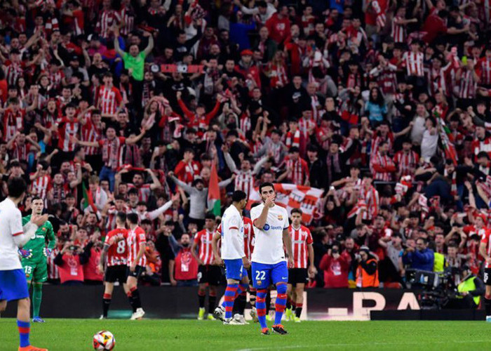 Dramatis, Athletic Bilbao Menang Atas Barcelona 4-2 di Copa del Rey 2023/2024