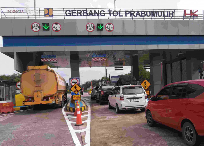 Selama Libur Panjang Isra Mikraj dan Imlek, Tol Palinpra  Dilintasi 86.194 Kendaraan