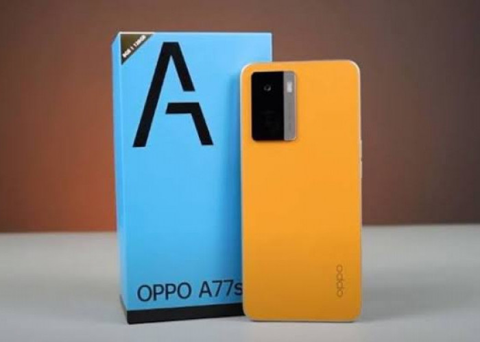 OPPO A77s: Smartphone Rp 2 Jutaan dengan Desain Premium Khas OPPO Reno Series