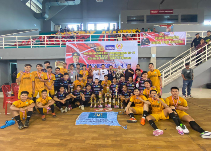 Turnamen Futsal Kapolrestabes Palembang Cup Ditutup, Terjadi All Polsri Final