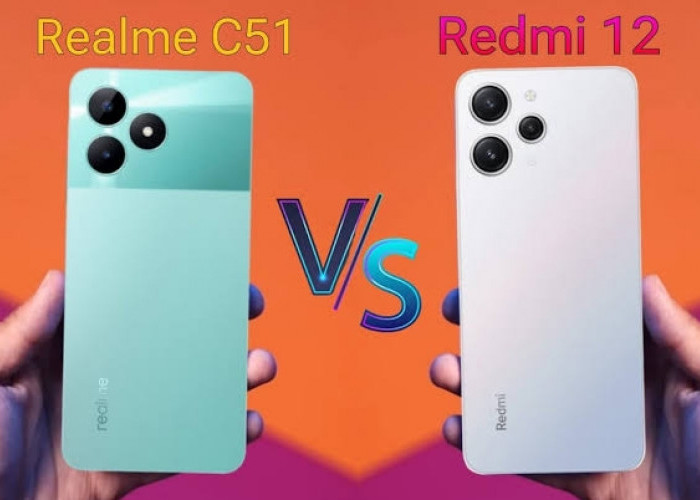 Perbandingan Spesifikasi Realme C51 dengan Redmi 12, Mana yang Paling Boba?