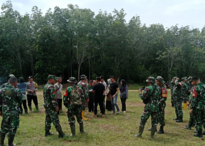 Lahan Koperasi Merah Putih di Desa Sukananti Ogan Ilir,  Diukur Ulang