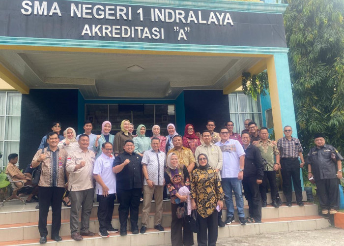 Komisi V DPRD Sumsel Lakukan Monitoring SPMB SMAN 1 Indralaya 