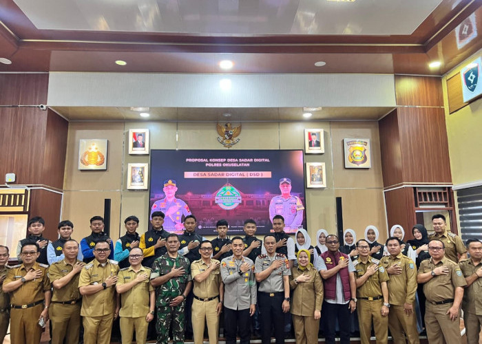 Polres OKU Selatan Luncurkan Desa Sadar Digital, Gerakkan Masyarakat Lawan Kejahatan Siber dari Desa