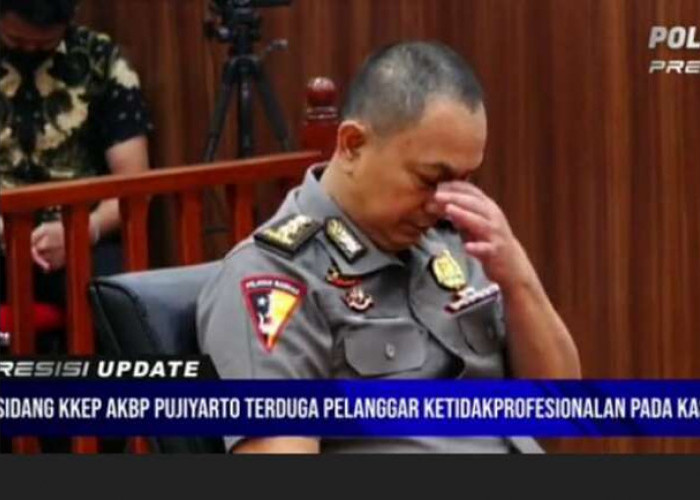 Tak Dipecat, AKBP Pujiyarto Langsung Menangis, Hukuman Kurungan 28 Hari Sudah Dijalani 