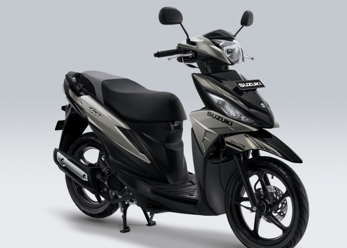 Suzuki Address FI : Skutik Mungil dengan Tampilan Simpel dan Mesin Irit