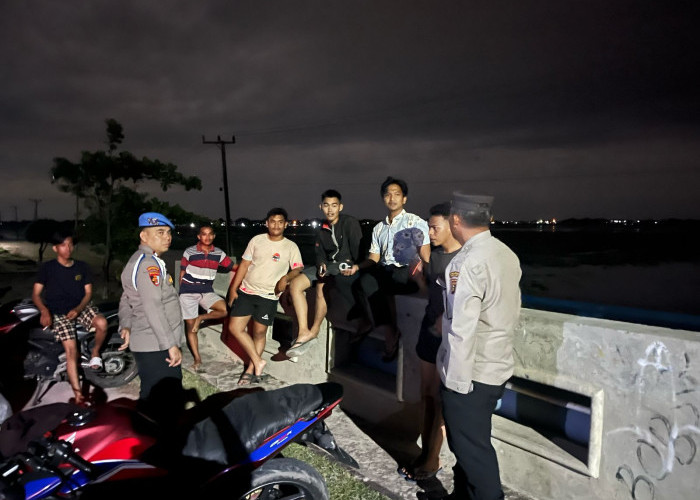 Polsek Indralaya Gelar KRYD untuk Ciptakan Kamtibmas Dari Ganguan Aksi Premanisme