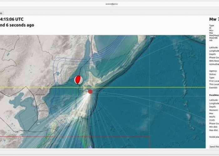 Gempa Besar Landa Jepang, Sebabkan Gelombang Tsunami