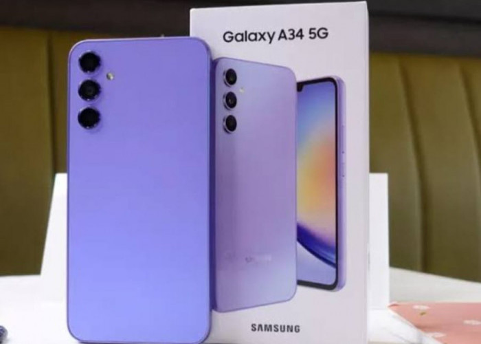 Samsung Galaxy A34 5G Terjun Bebas, Dapatkan HP RAM 8 GB Gesit dengan Promo Terbaik Akhir Tahun 2024!