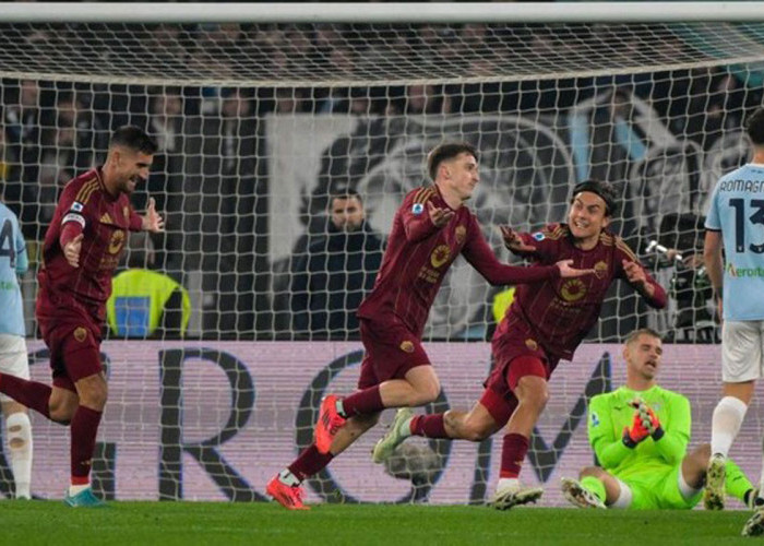 Derbi Panas Serie A 2024-2025, Roma Atasi Lazio 2-0