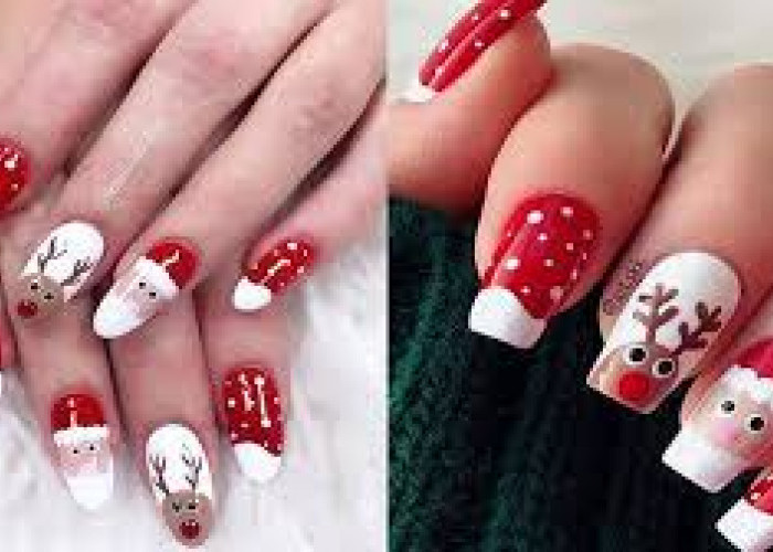 5  Rekomendasi Nail Art untuk Tampil Cantik di Hari Spesial Natal