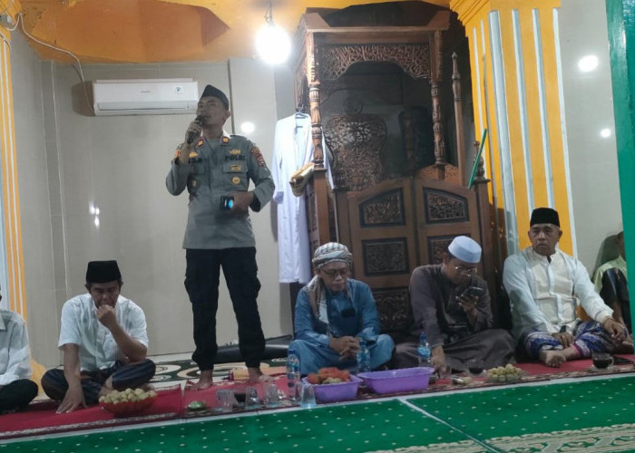 Isra Mikraj, Kapolsek Ajak Masyarakat  Terus Menjaga Keamanan