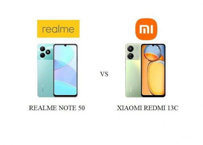 Realme Note 50 Vs Redmi 13C, HP Entry Level Mana yang Paling Powerfull? Cek Perbandingan Spesifikasinya