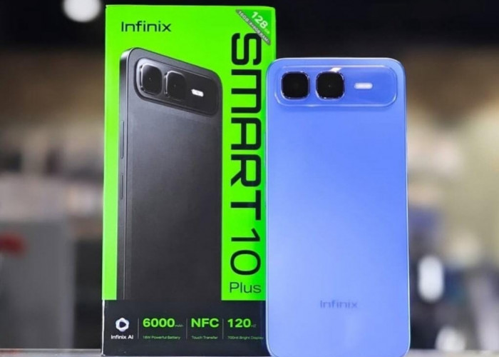 Infinix Smart 10 : Dibekali Perlindungan Sertifikasi IP64 Dibalut Fitur Dynamic Bar