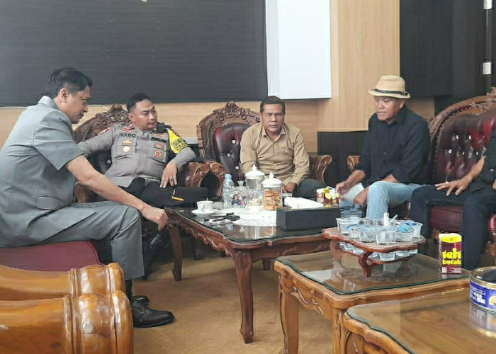 Kapolsek Tanjung Batu Lakukan Koordinasi Dengan DPRD Ogan Ilir Masalah Narkoba