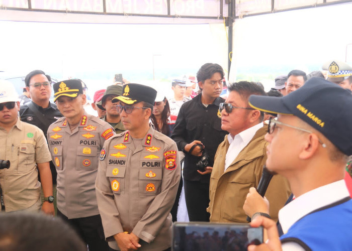 Polda Sumsel Kandangkan 113 Truk di Jalur Mudik, Banyuasin–Muba Jadi Titik Macet Terpadat