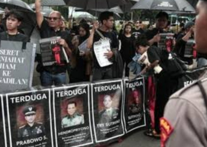 Aksi Kamisan, Status Prabowo bukan Terduga, Tapi Penjahat Kemanusiaan