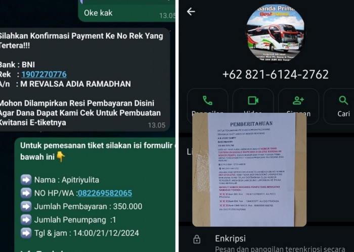 Heboh! Jelang NATARU 2024 Penipuan Bus Mengatas Namakan Yoanda Prima Semakin Merajalela : Modus Promo Bodong
