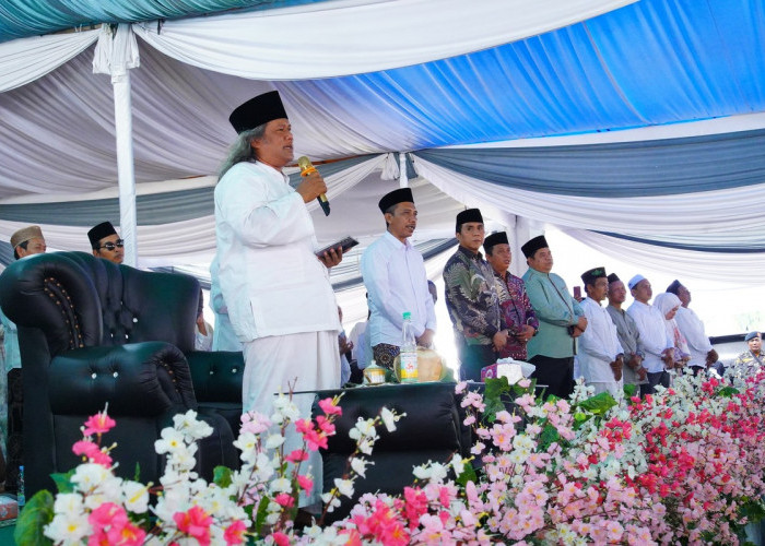 Tokoh Masyarakat Tungkal Jaya Gelar Tasyakuran, Dihadiri Wabup Muba-KH Ahmad Muwafiq