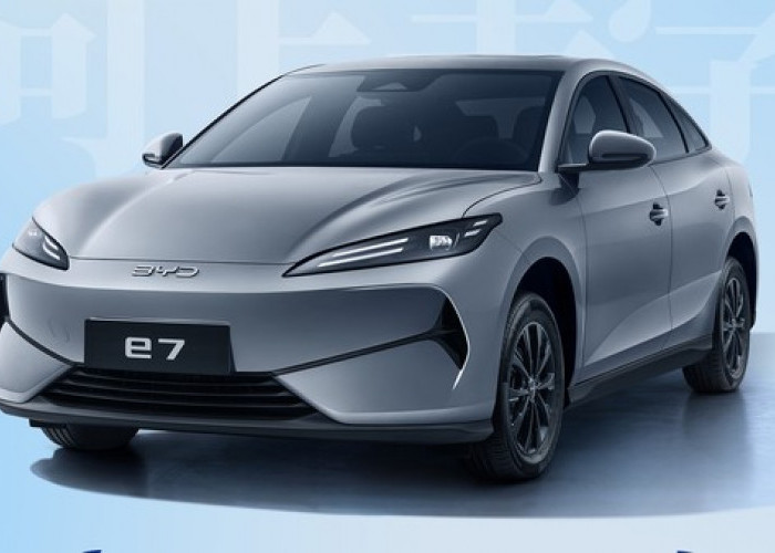 Mobil Listrik BYD e7 Rilis, ini Spesifikasi dan Harganya