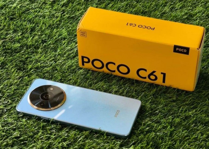 POCO C61 : HP Entry Level yang Modern dengan Dukungan Baterai 5.000 mAh
