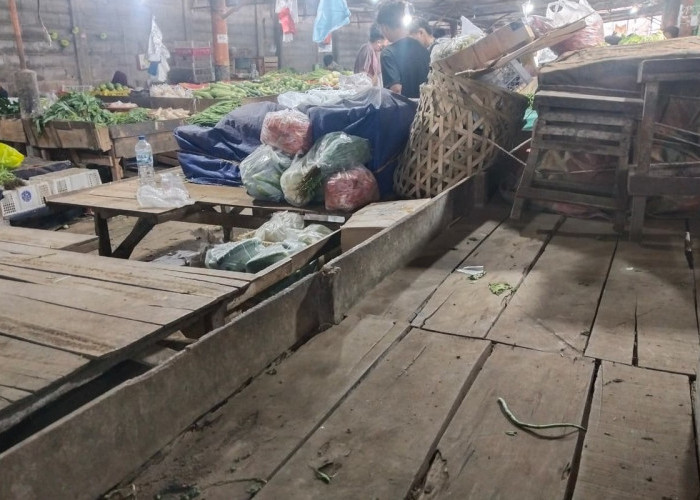 Lebaran ke-6, Pedagang Pasar Tradisional di Palembang Masih Libur