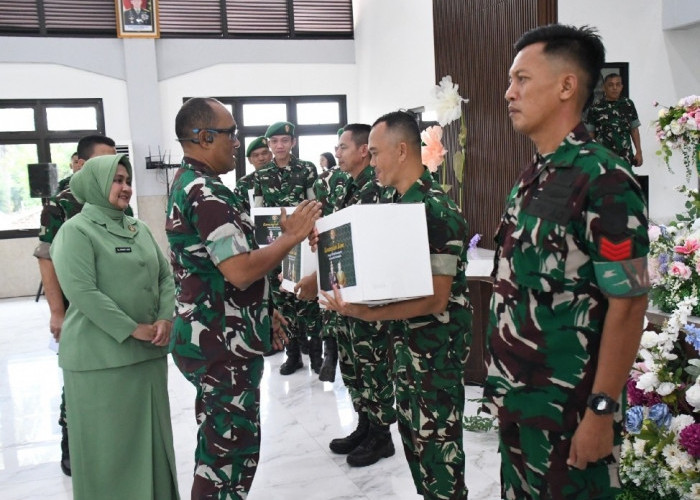 Penuh Haru Jelang Sertijab, Danrem 044/Gapo : Kenanglah Kami