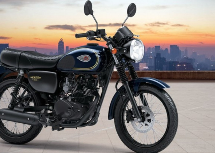 Kawasaki W175 : Jadi Pilihan Motor Desain Klasik, Timeless dengan Harga Murah
