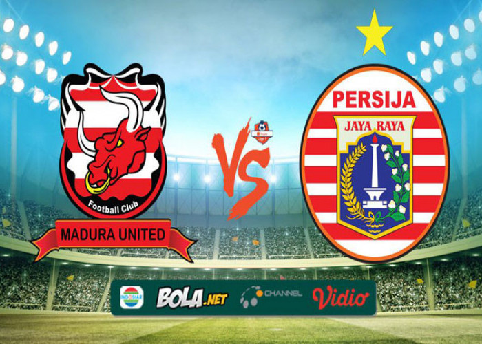 Ini Susunan Pemain Madura United vs Persija Jakarta