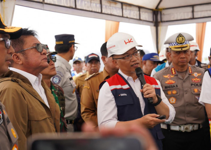 Gubernur Sumsel dan HK Cek Kesiapan Tol Palembang-Betung