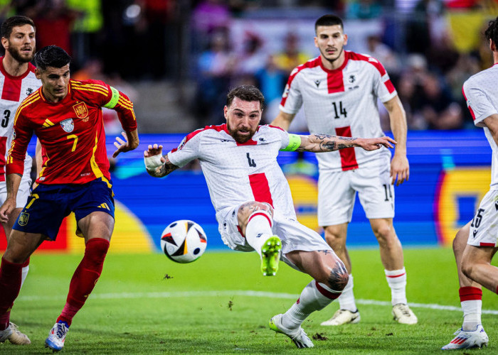 Sempat Kecolongan, Spanyol Bantai Georgia 4-1 di Babak 16 Besar Euro 2024