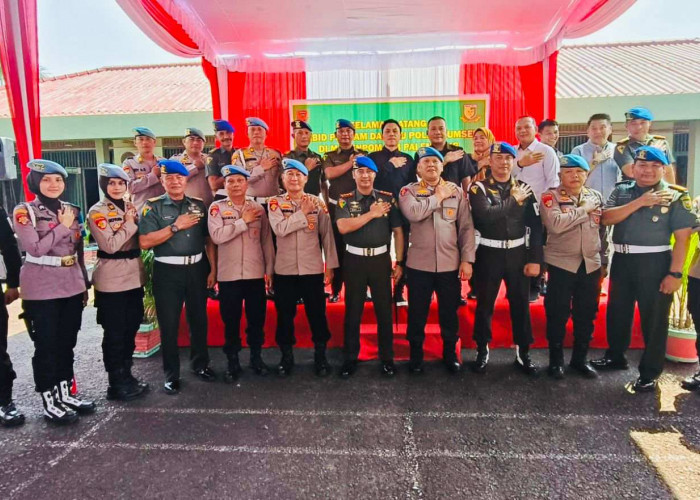 Sinergitas TNI - Polri, Kabid Propam Polda Sumsel Duduk Bareng Bersama Dandenpom II / 4 Palembang