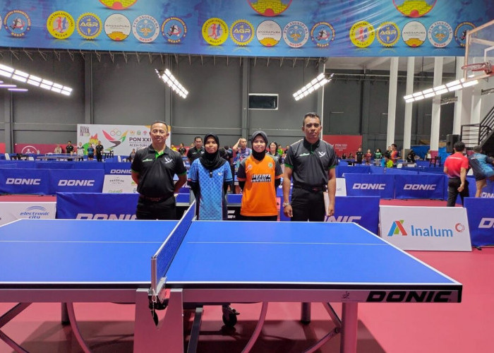 Hari ini Tenis Meja PON Aceh-Sumut 2024 Berakhir