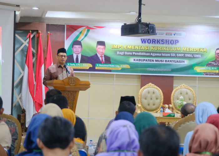 131 Guru di Muba Ikuti Workshop Implementasi Kurikulum Merdeka