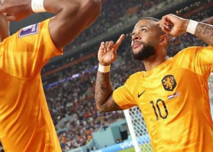 Babak Pertama: Belanda vs Amerika Serikat 2-0, Berkat Gol Nyaris Kembar Memphis Depay dan Daley Blind