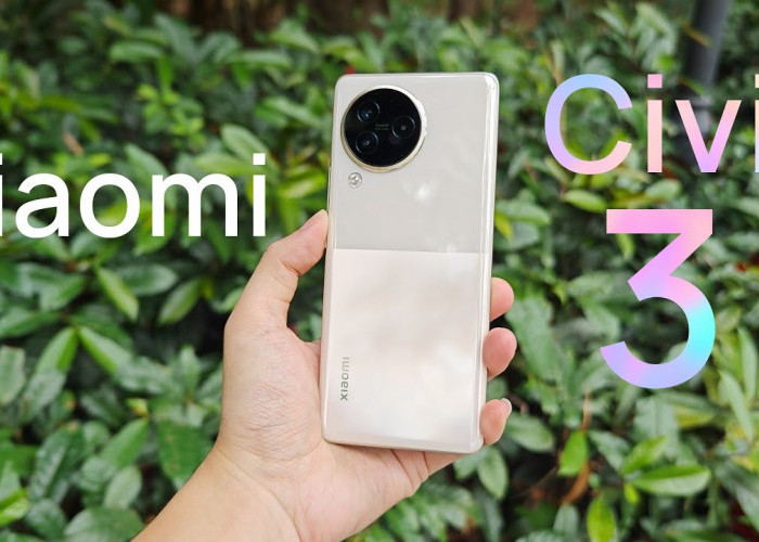 Spesifikasi Xiaomi Civi 3, Smartphone Pertama yang Dibekali Chipset Dimensity 8200 Ultra