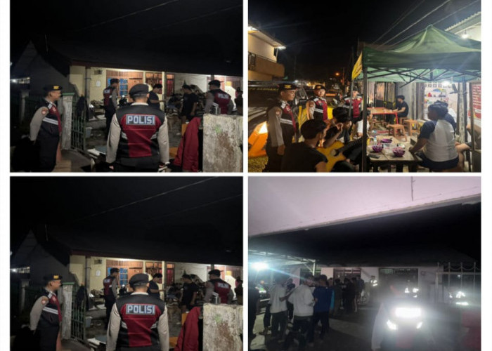 Polres Ogan Illr Lakukan Hunting Malam Libur  Di Kawasan Kos-kosan Mahasiswa  Unsri