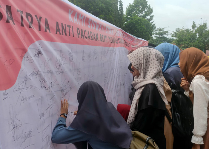 SMAN 1 Indralaya Ogan Ilir Launching Gerakan Anti Pacaran 