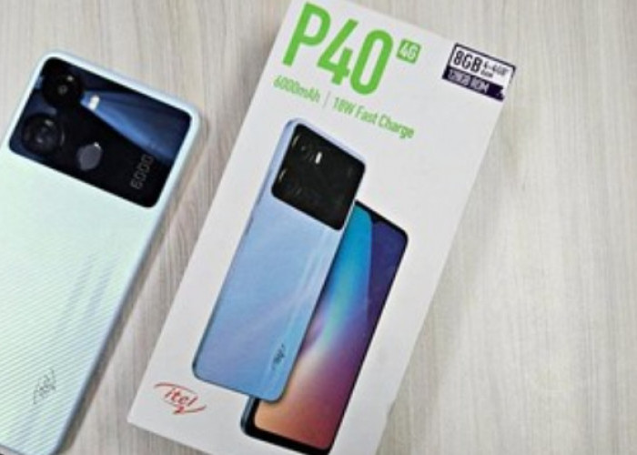  Itel P40  : HP Entry Level, Tawarkan Baterai 6.000 mAh dengan Dukungan Pengisian Cepat