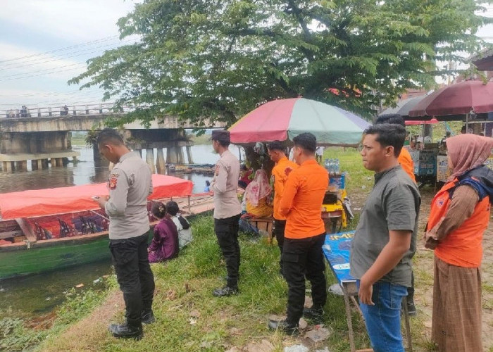 Polsek Indralaya Amankan Wisata Air Speed Boat saat Libur Idul Adha 1446 H