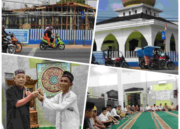 Setelah 8 Bulan di Renovasi, Masjid Al-Ihsan SMPN 1 Indralaya Ogan Ilir  Terlihat Megah