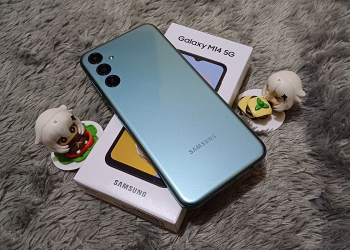 Samsung Galaxy M14 5G, Rekomendasi HP Mid Range Rp2 Jutaan yang Dibekali Baterai Jumbo