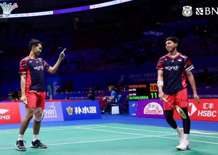 BWF World Tour Finals 2024 - FajRi Menangi Laga Derbi Atas Sabar/Reza, Setting 28-26