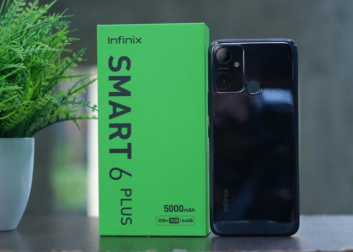 Infinix Smart 6 Plus Turun Harga, Hp Entry Level dengan Kapasitas Baterai Jumbo