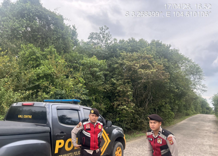 Cegah Aksi Begal, Polres Ogan Ilir Patroli  di Jalur  Tanjung Senai-Burai