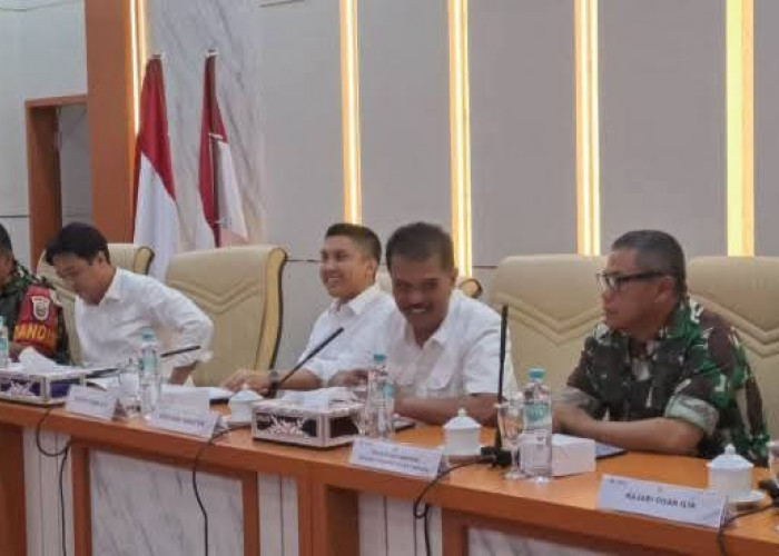 Bupati Panca Pimpin Rakor Percepatan Cetak Sawah