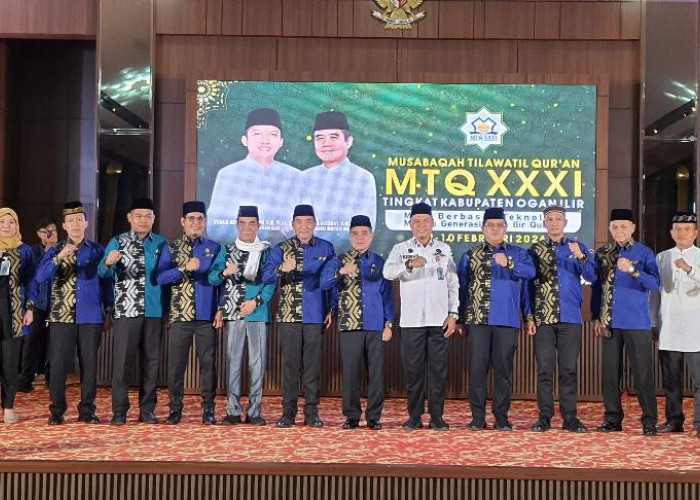 681 Kafilah MTQ Ogan Ilir  Rebut Tiket MTQ Provinsi, Wabup Ogan Ilir dan Karo Kesra Sumsel Resmi Buka MTQ